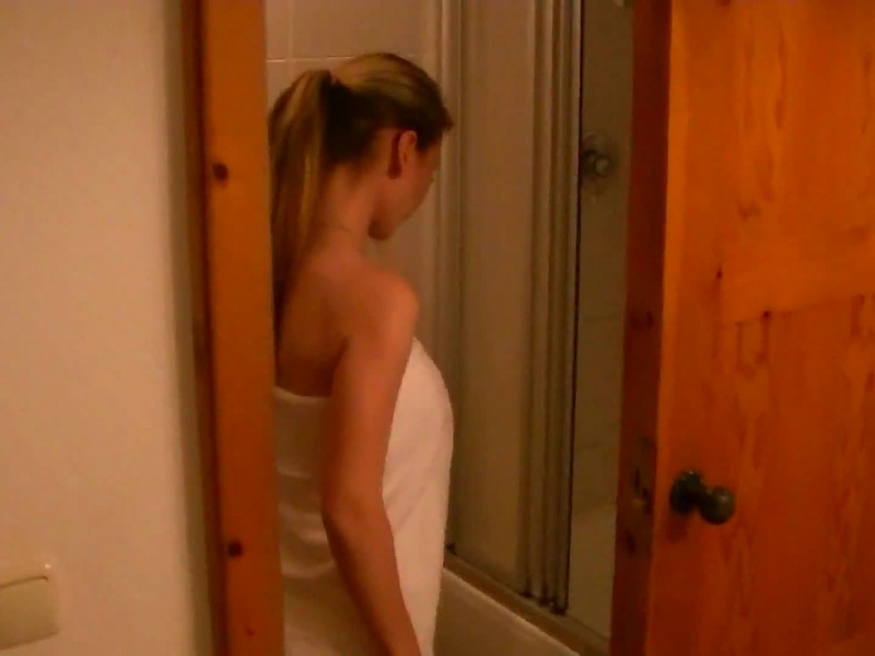 In der Hoteldusche selbst besorgt