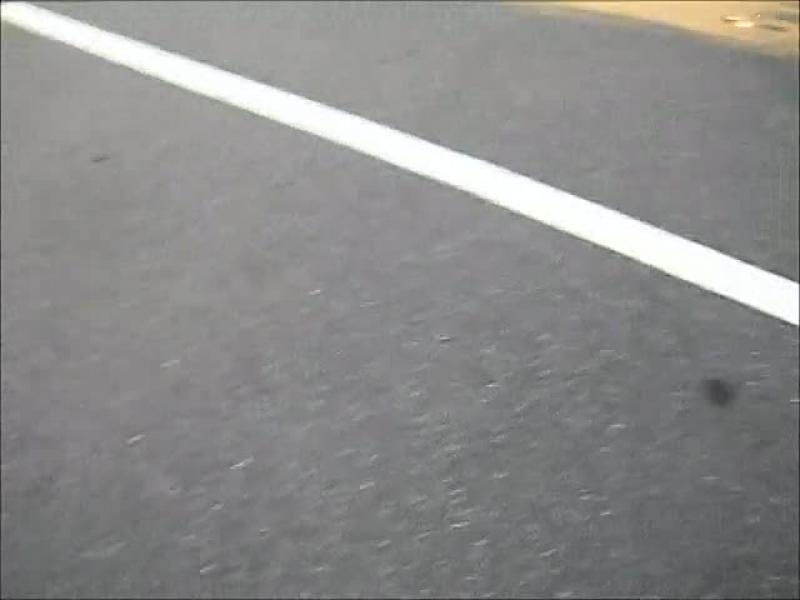 Die Straße vollgepisst