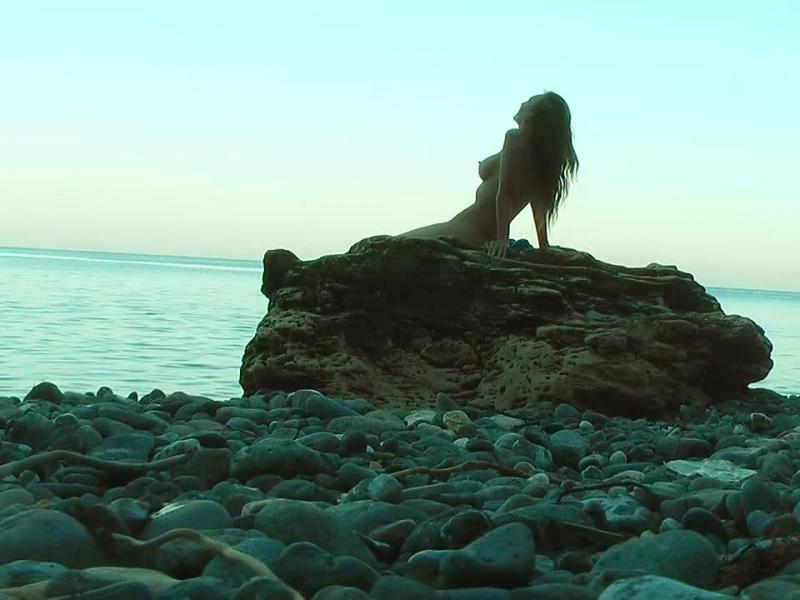 Morgens am Strand so geil geworden