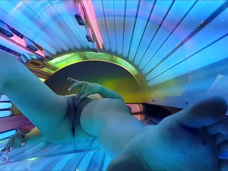 Im Solarium überkam es mich