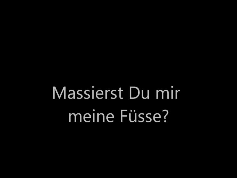 Füsse massieren