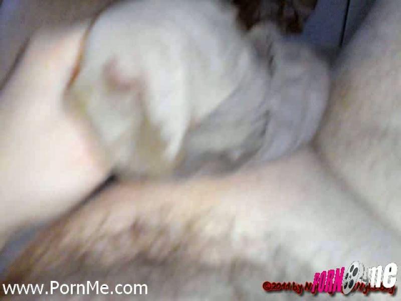 In einen Halterlosen Strumpf spritzen