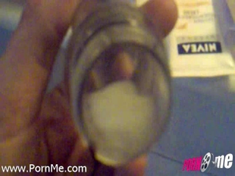 Röhrchen eingeschoben