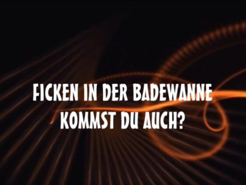 FICKEN IN DER BADEWANNE - KOMMST Du auch?