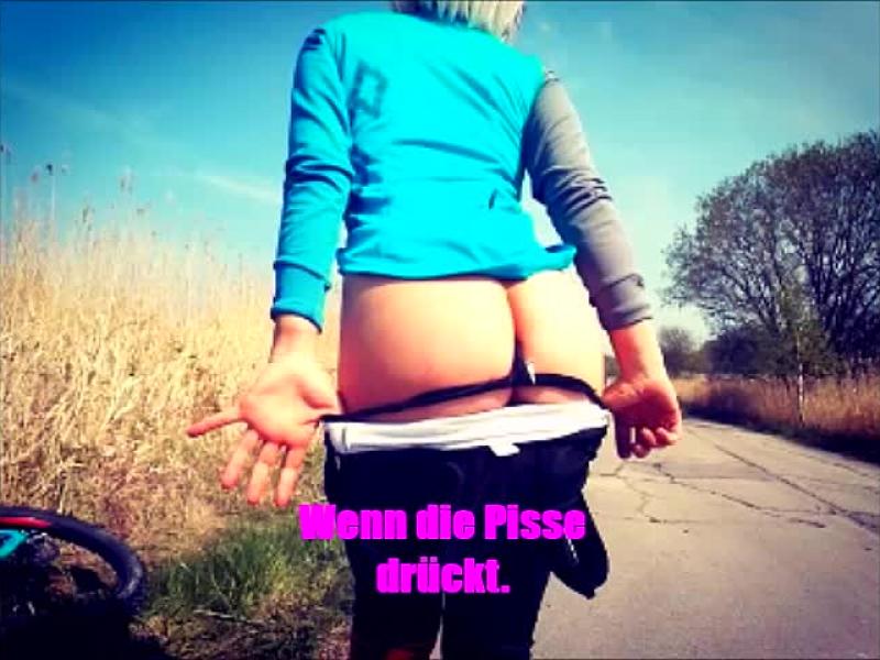 Wenn die Pisse drückt.