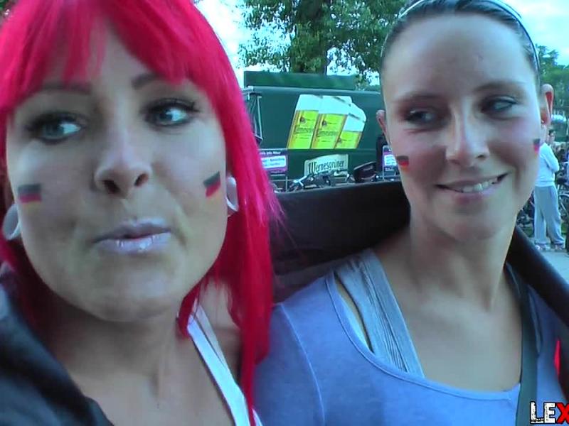 Arsch verwettet beim Deutschland Spiel