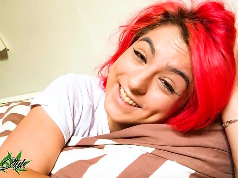 Ein glaß Sekt am morgen